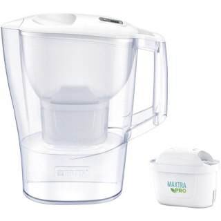 Dzbanek filtrujący BRITA Aluna XL biały + filtr do wody Maxtra Pro Pure Performance