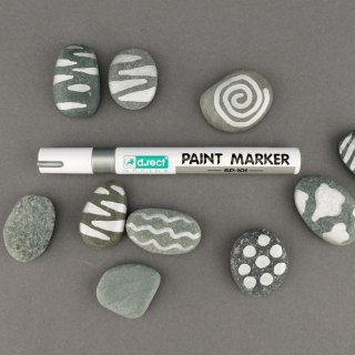 Marker D.RECT SP-101 olejowy srebrny 206009