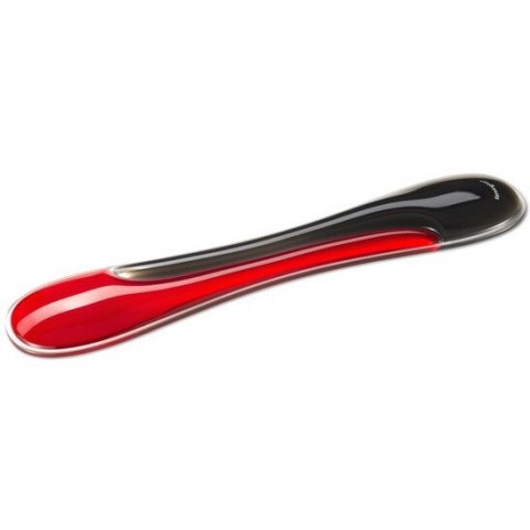 Podkładka żelowa czerwona Slim Duo Gel pod nadgarstek do klawiatury K62442WW KENSINGTON