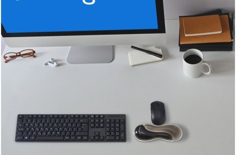 Podkładka żelowa szara Slim Duo Gel pod nadgarstek do myszy/trackballa K62438WW KENSINGTON Podkładka żelowa szara Slim Duo Gel pod nadgarstek do myszy/trackballa K62438WW KENSINGTON