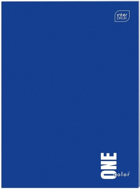 Zestaw zeszytów A4 60k kratka (5szt) ONE COLOR mix kolorów INTERDRUK