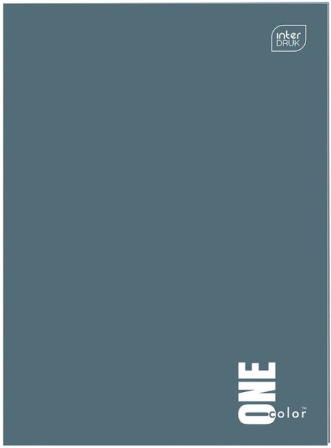 Zestaw zeszytów A4 60k kratka (5szt) ONE COLOR mix kolorów INTERDRUK