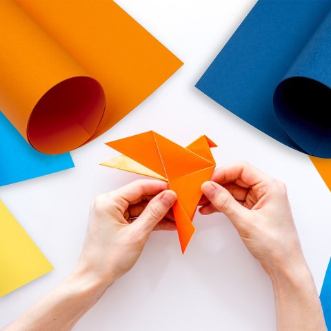 Blok karton kolorowy CREATINIO B1 225g 25 arkuszy nr.55 jasny żółty 400150264 TOP 2000