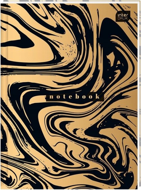 Brulion A5 96k kratka METALLIC 1629 INTERDRUK