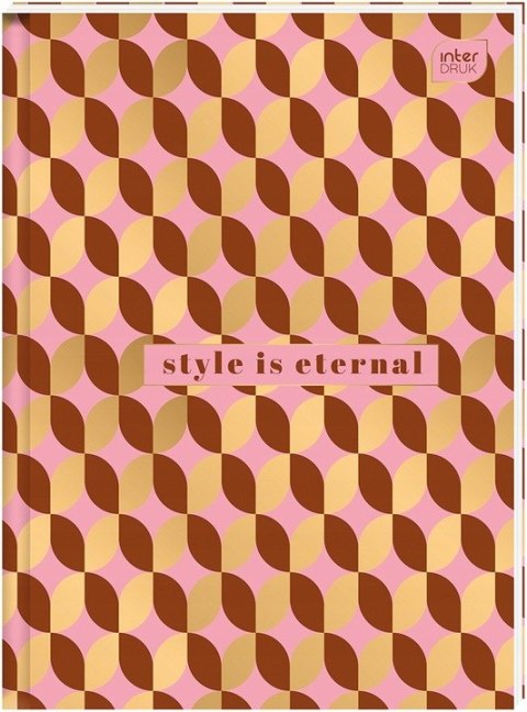 Brulion A5 96k kratka METALLIC 1629 INTERDRUK