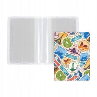 Okładka na dokumenty mini z nadrukiem TRAVEL OD-25-44 BIURFOL