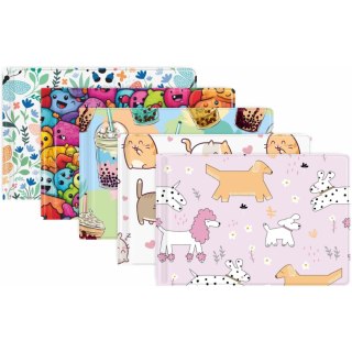 Okładka na dokumenty ucznia mała z nadrukiem MIX (10szt) OD-31-MIX BIURFOL