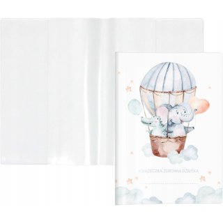 Okładka na książeczkę zdrowia dziecka z nadrukiem BALON KZ-00-10 BIURFOL
