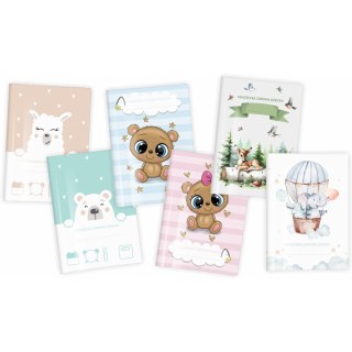 Okładka na książeczkę zdrowia dziecka z nadrukiem MIX (10szt) KZ-00-MIX BIURFOL