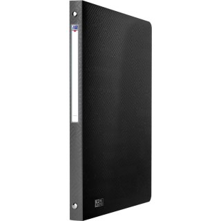 Segregator na dokumenty PP A4 20mm 4-ringowy czarny URBAN OXFORD 400147090