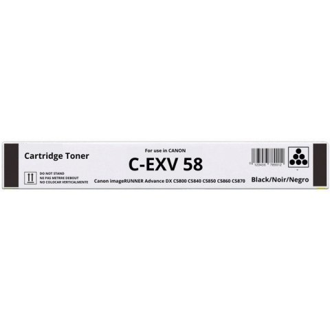 Toner CANON (C-EXV58BK/3763C002) czarny 71000str Toner CANON (C-EXV58BK/3763C002) czarny 71000str