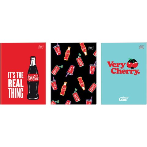 Zeszyt A4 32k kratka 70g M Mat+UV COCA COLA INTERDRUK