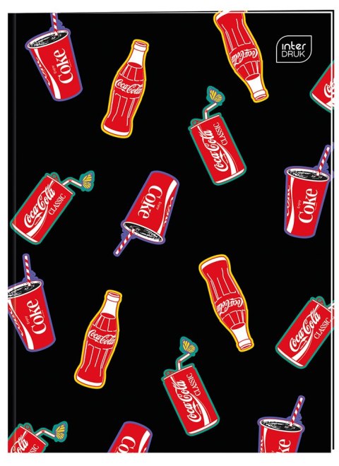 Zeszyt A4 32k kratka 70g M Mat+UV COCA COLA INTERDRUK