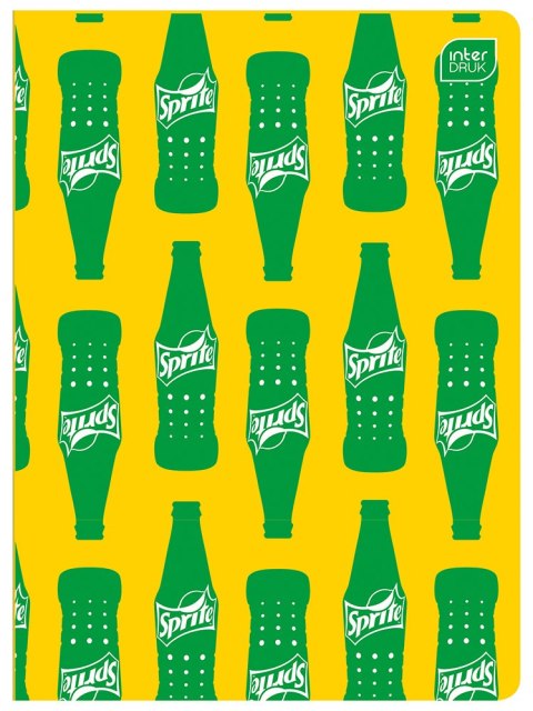 Zeszyt A5 32k 3-linia kolorowa 70g Mat+UV COCA COLA INTERDRUK