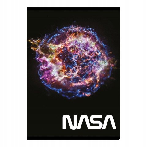 Zeszyt A5 32k kratka laminowany SPACE ADVENTURE z lakierem wybiórczym St.Majewski