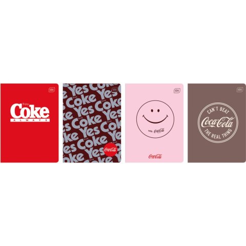 Zeszyt A5 60k kratka 70g M Hybrid COCA COLA INTERDRUK