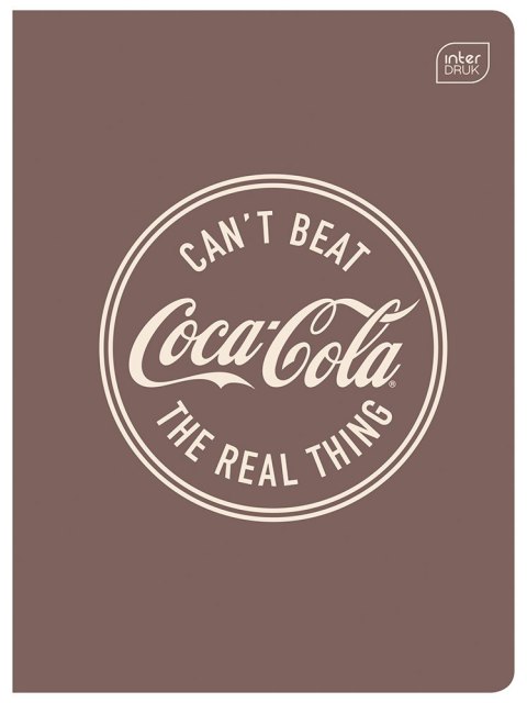 Zeszyt A5 60k kratka 70g M Hybrid COCA COLA INTERDRUK