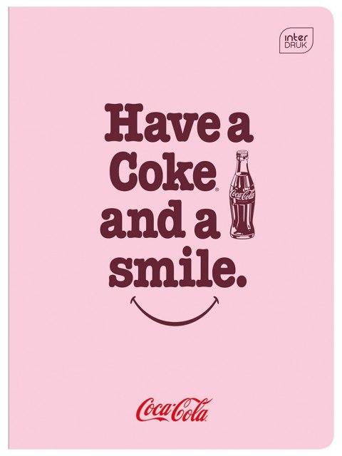 Zeszyt A5 60k linia 70g M Hybrid COCA COLA INTERDRUK