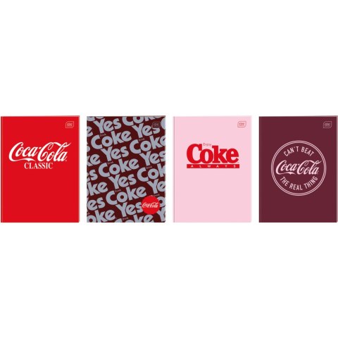 Zeszyt do słowek A6 32k Hybrid COCA COLA INTERDRUK