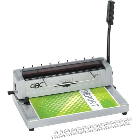 Bindownica drutowa W12 z ręcznym dziurkaczem binduje do 125 kartek A4 4410043 GBC