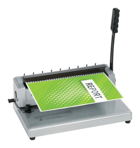 Bindownica drutowa W12 z ręcznym dziurkaczem binduje do 125 kartek A4 4410043 GBC