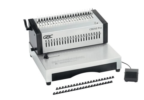 Bindownica profesjonalna grzbietowa elektryczna CB25E Pro dziurkowanie 25k bindowanie 500k 4410038 GBC