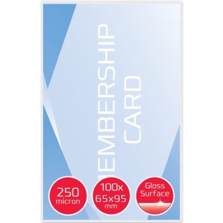 Folia do laminacji GBC Card 250 mic. przezroczyste 3740432