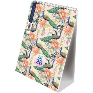 Kalendarz ze spiralką pionowy PAWIE T-101-3-25 Michalczyk i Prokop