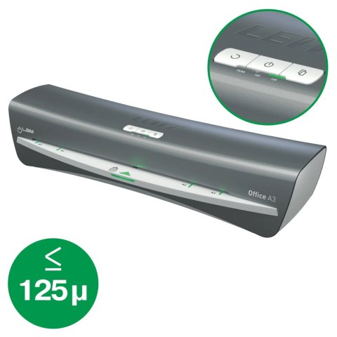 Laminator iLam OFFICE A3 230V srebrny 72530084 LEITZ