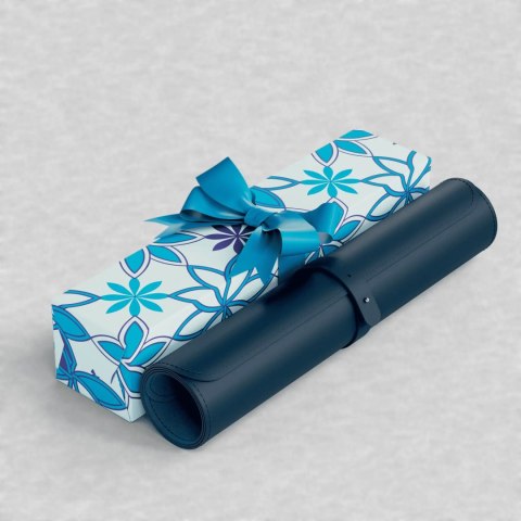 Mata na biurko 800x400mm ciemnoniebieska 53820068 LEITZ