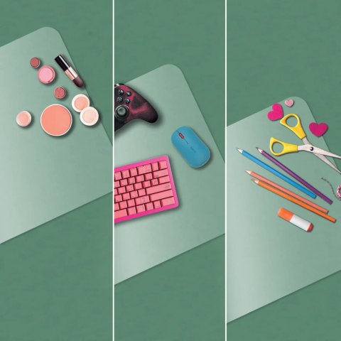 Mata na biurko przezroczysta 700x360mm matowa 53810003 LEITZ