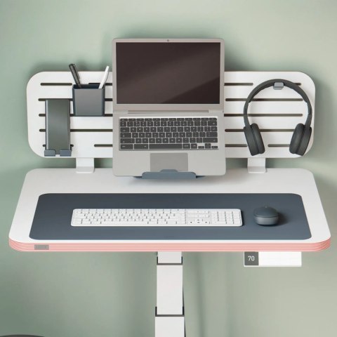 Mata na biurko skórzana 700x360mm ciemnoszara 53850089 LEITZ