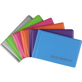 Okładka na dokumenty małe MIX NEW COLOURS KOD-02 BIURFOL