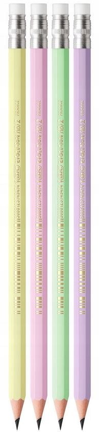 Ołówek EVOLUTION PASTEL z gumką HB 518306 BIC