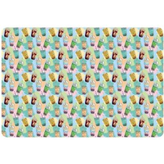 Podkładka do prac plastycznych A4 PP z nadrukiem BUBBLE TEA PSN-A4-37 BIURFOL