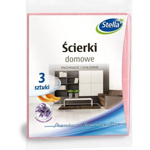 Ścierki domowe o zapachu lawendy 3 sztuki PS-0982