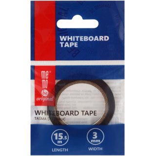 Taśa do tablic samoprzylepna czarna 3mmx15.m MT003 MEMOBE