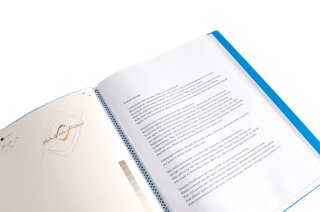 Teczka ofertowa A4 PP 10 koszulek NIEBIESKA BT630-N10 TETIS