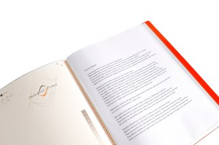 Teczka ofertowa A4 PP 20 koszulek CZERWONA BT630-C20 TETIS