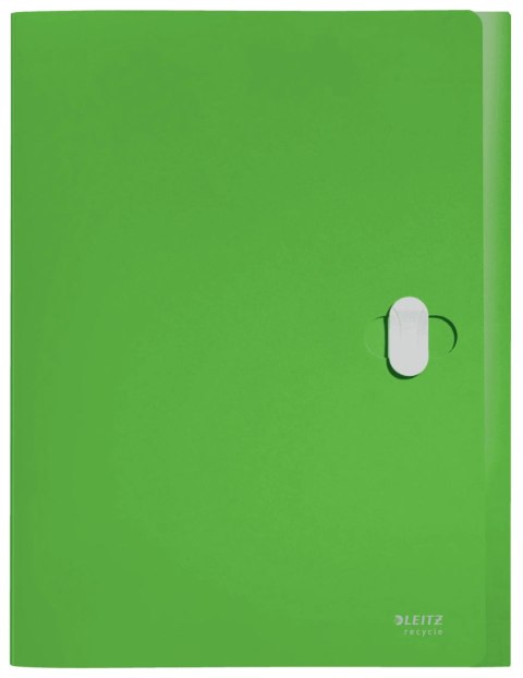 Teczka poszerzana Recycle A4 PP zielona 46230055 LEITZ