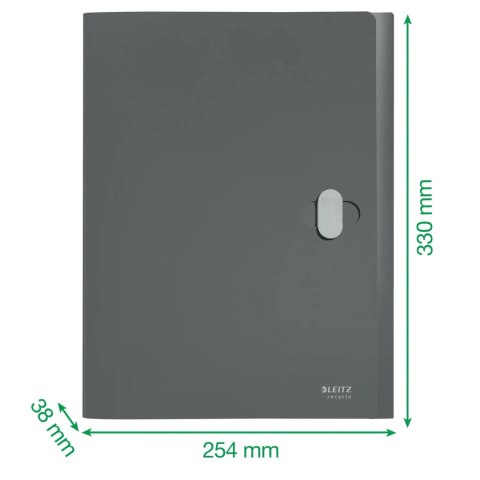 Teczka poszerzana Recycle A4 PP żółta 46230015 LEITZ