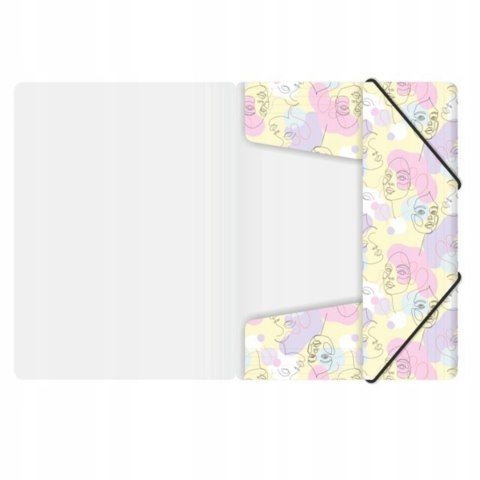 Teczka z gumką A4 PP z nadrukiem WOMEN TGN-A4-42 BIURFOL