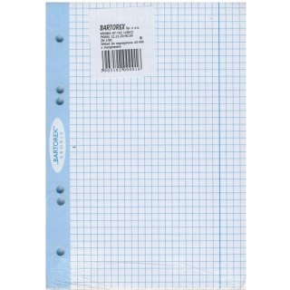 Wkład do segregatora A5 kratka kol.marg. BARTOREX