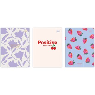 Zeszyt A4 60k kratka M 70g GIRLS Mix INTERDRUK