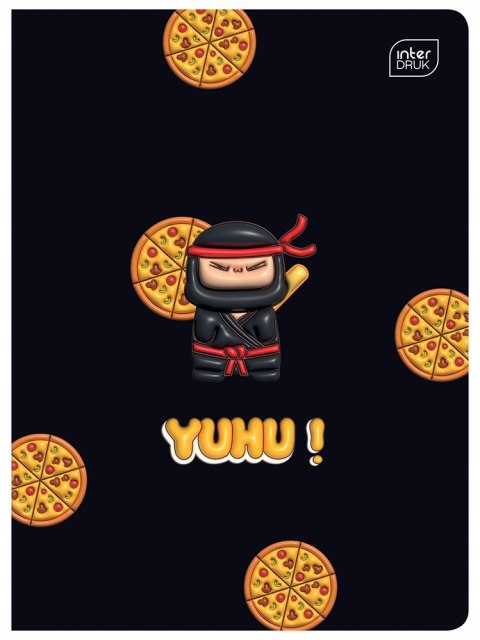 Zeszyt A5 16k kratka mix wzorów INTERDRUK