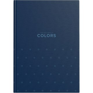 Zeszyt szkolny A5 Brulion 192 kartki w kratkę COLORS 400169201 TOP 2000
