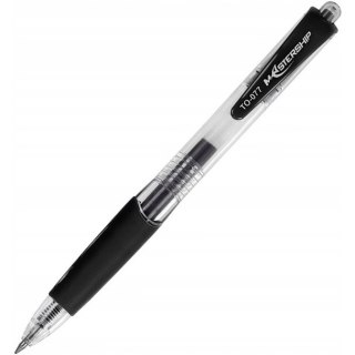 Długopis żelowy automatyczny MASTERSHIP czarny TO-077 TOMA