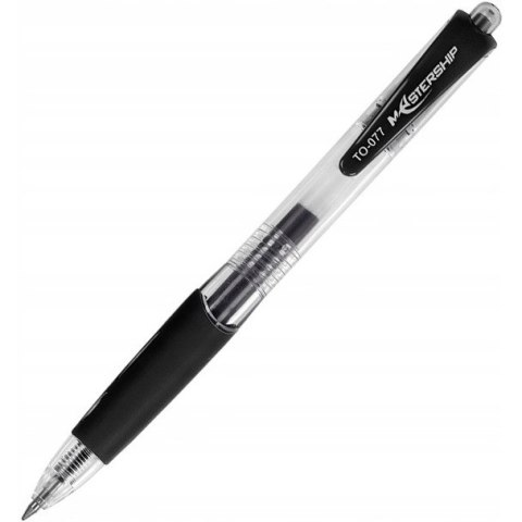 Długopis żelowy automatyczny MASTERSHIP czarny TO-077 TOMA