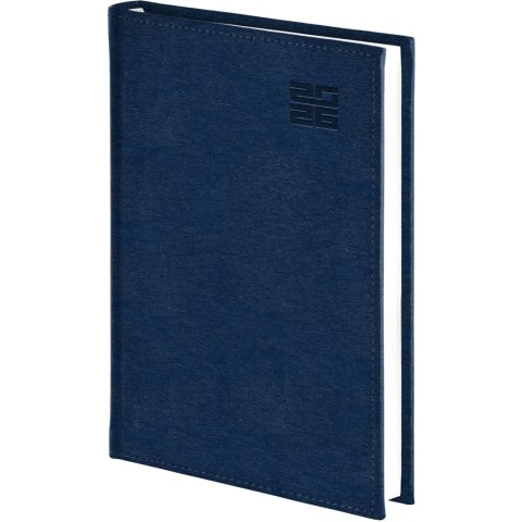 Kalendarz A5 Aluminium STANDARD tygodniowy p.biały 237 A5TB granatowy Wokół Nas