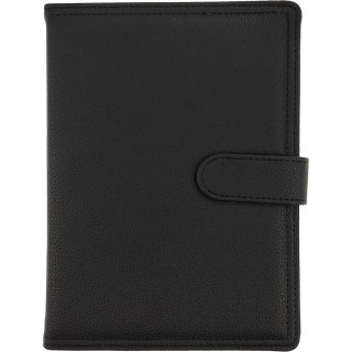 Kalendarz B5 dzienny z zapięciem 2026 ekoskóra czarny 0405-0922-01 Panta Plast